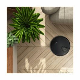 Livoo DOH135N Aspiradora Robot 800 Pa, 70 min Autonomía, 67 dB, Depósito 500 mL, Negro