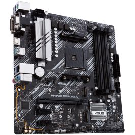 ASUS PRIME B550M-A B550 Placa Base Micro-ATX con Socket AM4, HDMI, DVI, VGA y M.2