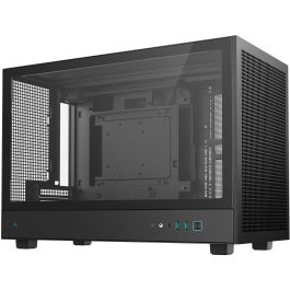 DeepCool CH260 Micro Torre PC Negra para Placas micro ATX, Mini-ATX, Mini-ITX con Ventana Lateral