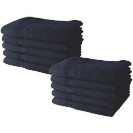 Juego de 10 toallas de mano TODAY 50x90 cm 100% algodón - Azul marino Precio: 40.49999954. SKU: B1GPZLMCHR
