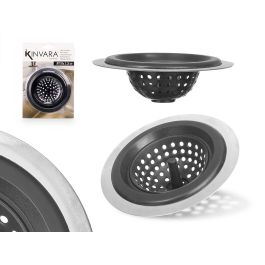 Tapon Fregadero Silicona Acero Negro Kinvara 11.8x4x11.8 cm (24 Unidades) Precio: 37.8900005. SKU: B17WEEQGAA