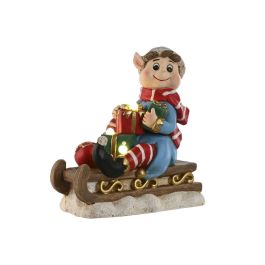 Figura Navidad Tradicional DKD Home Decor Rojo Verde 18 x 35 x 33 cm Precio: 40.49999954. SKU: B19J8CNMHN