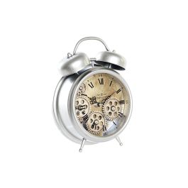 Reloj Sobremesa Loft DKD Home Decor Plateado 7.5 x 25 x 19 cm