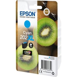 Epson C13T02H24010 Cartucho Tinta Cian 202XL Kiwi Claria Premium Alto Rendimiento 8.5ml para XP-6000 XP-6005 Precio: 47.49999958. SKU: B1FNRXTS5P