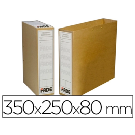 Fade Bolsa archivo definitivo folio kraft bicolor 350 x 250 x 80 mm Precio: 187.50000038. SKU: B1DV83CBFD