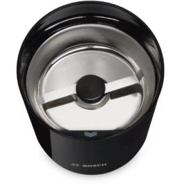 Bosch TSM6A013B Molinillo de Café Eléctrico 180W, Capacidad 75g (10 Tazas), Cuchillas Acero Inoxidable, Negro