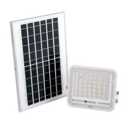 Proyector LED Solar 40W 6500K Exterior con Sensor y Mando a Distancia. Batería 5000mAh. Kit Autónomo HO-SOLARFL-40W-02 Precio: 29.88999959. SKU: B12W8T9DGM