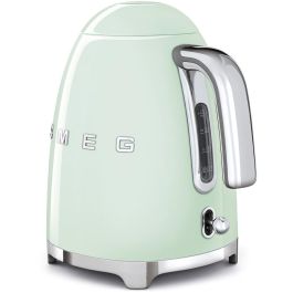 Smeg KLF03PGEU Hervidor Eléctrico 1.7 L, 2400 W, Indicador Nivel Agua, Protección Sobrecalentamiento, Verde Pastel