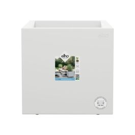 Elho ELH8711904497705 Jardinera Vivo Next Square 40 Blanco Ø 39 x H 38 cm Interior/Exterior 100% Reciclado