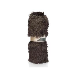 Giftdecor Alfombra Salón Gris Oscuro Poliester/Algodón 120x180 cm