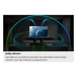 SAMSUNG GQ85QN80FAUXZG - Televisor 85" (214cm) Neo QLED 4K Ultra HD 100Hz Smart TV con Tizen, Dolby Atmos, HDR10+, AMD FreeSync Premium Pro, Wi-Fi, 4x HDMI 2.1 - Carbono Titan Grey