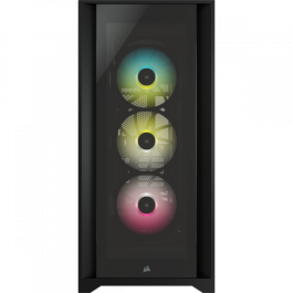 Corsair iCUE 5000X RGB Midi Tower Negro Corsair iCUE 5000X RGB Midi Tower Negro