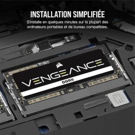 Ranuras de memoria Corsair 16 GB DDR5 SDRAM DDR5 5200 MHz Ranuras de memoria Corsair 16 GB DDR5 SDRAM DDR5 5200 MHz