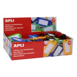Apli Llaveros Porta Etiquetas de Plástico Caja de 100 Unidades - Surtido Precio: 12.50000059. SKU: BIX17132