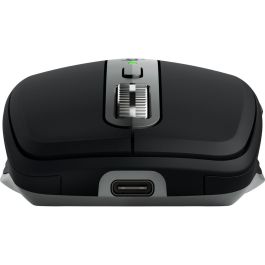 Logitech MX Anywhere 3S for Mac - Ratón Inalámbrico Compacto, Bluetooth, 8K DPI, Space Grey EMEA28-935
