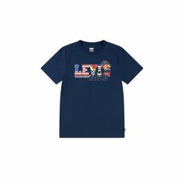 Camiseta de Manga Corta Infantil Levi's Lvb Cast Off 4 Años