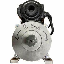 Domac Motor Eléctrico 3CV 230V 2750 rpm con Polea 68mm, Eje 19mm para Correa Trapezoidal 13mm y Disyuntor Térmico