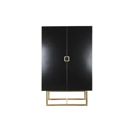 DKD Home Decor Armario Oriental Negro de Álamo y Metal Desmontable 110x50x180 cm DKD Home Decor Armario Oriental Negro de Álamo y Metal Desmontable 110x50x180 cm