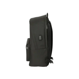 Mochila para Portátil Eckō Unltd. WORLDWIDE Negro 31 x 44 x 18 cm