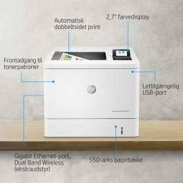 HP Impresora laser color laserJet Enterprise M554dn