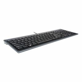 Kensington Teclado Delgado USB Advance Fit Perfil Ultraplano Conexión USB Francés Negro Mate