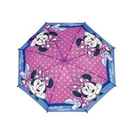 Paraguas Automático Minnie Mouse Lucky Rosa (Ø 84 cm)