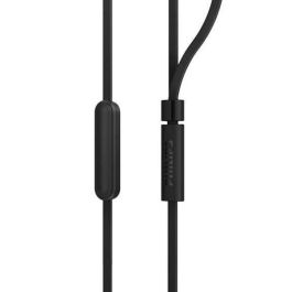 Philips TAE1105BK/00 Auriculares In-Ear con Altavoces de Neodimio, Cable Plano y Mando a Distancia - Negro