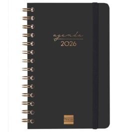 Finocam E5-117x181 mm Agenda Espiral Alma 2026, Tapa Dura Negro, Con Goma Elástica y Adhesivos, Anualidad Semana Vista Precio: 7.49999987. SKU: B1EL6N8T6Y