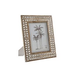 Marco Foto 20X25 Indio DKD Home Decor Blanco Natural 2 x 36.5 x 31.5 cm Precio: 19.49999942. SKU: B1JS2GF29H