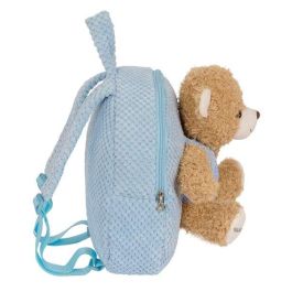 Mochila preescolar con osito 23x27x7,5cm