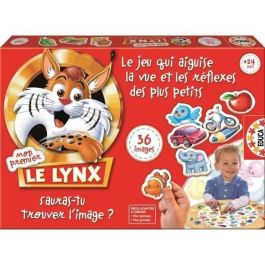 Educa My First Lynx - Juego de Mesa para Niños con 36 Imágenes, Estimula la Memoria Visual y los Reflejos (24+ Meses)