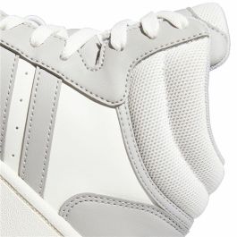 Zapatillas Casual de Mujer Adidas Hoops 3.0 Mid Blanco