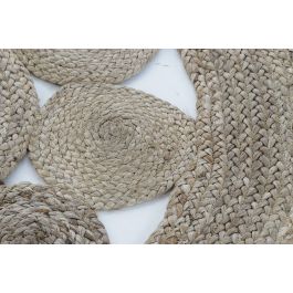 Alfombra Tropical DKD Home Decor Marron Claro 160 x 0.5 x 160 cm Alfombra Tropical DKD Home Decor Marron Claro 160 x 0.5 x 160 cm