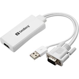 Sandberg Convertidor VGA+Audio a HDMI para Transferencia de Vídeo y Audio de Alta Calidad Precio: 22.49999961. SKU: B16C74BS7P