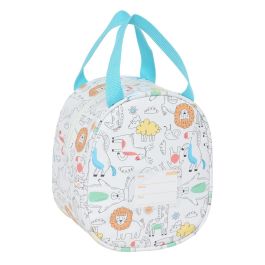 Portameriendas Térmico Safta Zoo Beige 19 x 22 x 14 cm