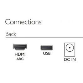 Barra de Sonido Philips TAB4000/10 Negro 60 W