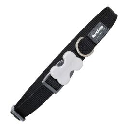 Red Dingo Collar Perro Liso Negro 20mm x 31-47cm. Nylon resistente, hebilla acero inoxidable. Fuerte, cómodo y duradero para tu mascota. Precio: 6.50000021. SKU: S6100029