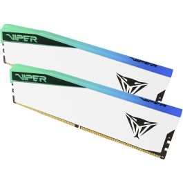 Patriot Viper Elite 5 RGB PVER548G60C42KW 48 GB (2x24 GB) DDR5 6000 MHz Kit de Memoria RAM, Intel XMP 3.0, AMD EXPO 1.0, 288-pin DIMM, Dissipador Térmico