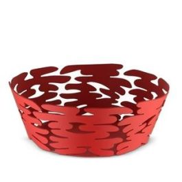 Alessi BM10/18 R Barket Cesto Redondo Acero y Resina Rojo 18cm para Mesa Precio: 32.49999984. SKU: B1AJ7V5HCT