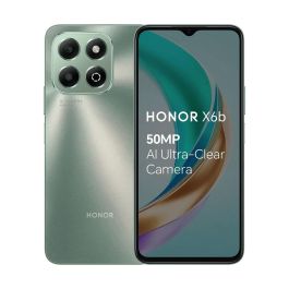 Honor X6b Smartphone Android 14 Dual SIM, Pantalla 6.56", 128GB Almacenamiento, 4GB RAM, Cámara 50MP, Batería 5200mAh, Verde