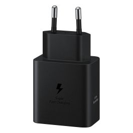 Samsung Cargador Super Rápido de 45W EP-T4511XBEGEU con Cable USB-C 1.8m, Tecnología Super Fast Charging 2.0, Color Negro