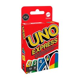 UNO Express Mattel Games Juego de cartas de mesa clásico acelerado para niños +7 años - Español, Inglés, Francés, Alemán Precio: 5.59000035. SKU: B1BH6E9JSP