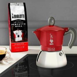Cafetera Italiana Bialetti NEW MOKA Rojo Metal Aluminio 150 ml