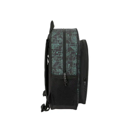 Mochila Escolar Nerf Game Negro 32 x 38 x 12 cm