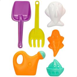 Set de Juguetes de Playa Colorbaby 6 Piezas 27 cm (12 Unidades) Set de Juguetes de Playa Colorbaby 6 Piezas 27 cm (12 Unidades)
