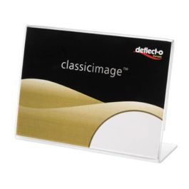 Deflecto Expositor de Sobremesa en Forma L Poliestireno 90x60 mm Horizontal 480301 Precio: 6.7899997. SKU: B1JGV66CE7