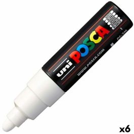 Rotuladores POSCA PC-7M Blanco (6 Unidades) Rotuladores POSCA PC-7M Blanco (6 Unidades)