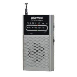 Radio Portátil Daewoo DW1027 Plata Precio: 26.68999971. SKU: B196646QM9