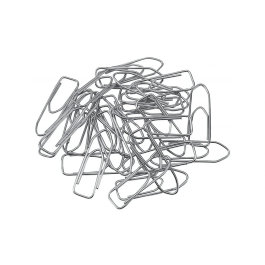 Q-connect Clips n 1 picos niquelados 20 mm punta caja de 100 unidades