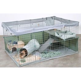ZOLUX ZOL1713272885618 Recinto Modular Neo Park para Conejos y Pequeños Animales 140x105x70 cm (1,84 m²)